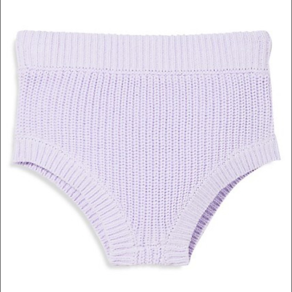 NEW! Baby Girl’s Ribbed Cotton Bloomers| 18-24m
